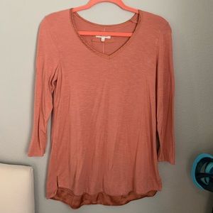 Anthropologie quarter sleeve shirt